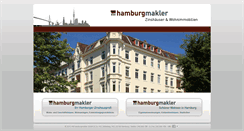 Desktop Screenshot of hamburgmakler.com